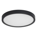 Rabalux - Plafón LED para baño LED/18W/230V 3000/4000/6000K Ø 29 cm IP44 negro