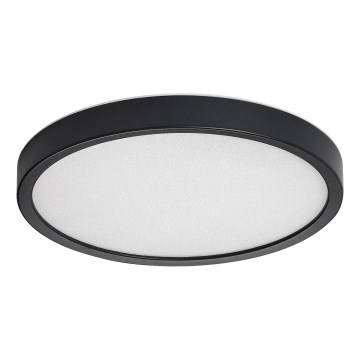Rabalux - Plafón LED para baño LED/18W/230V 3000/4000/6000K Ø 29 cm IP44 negro
