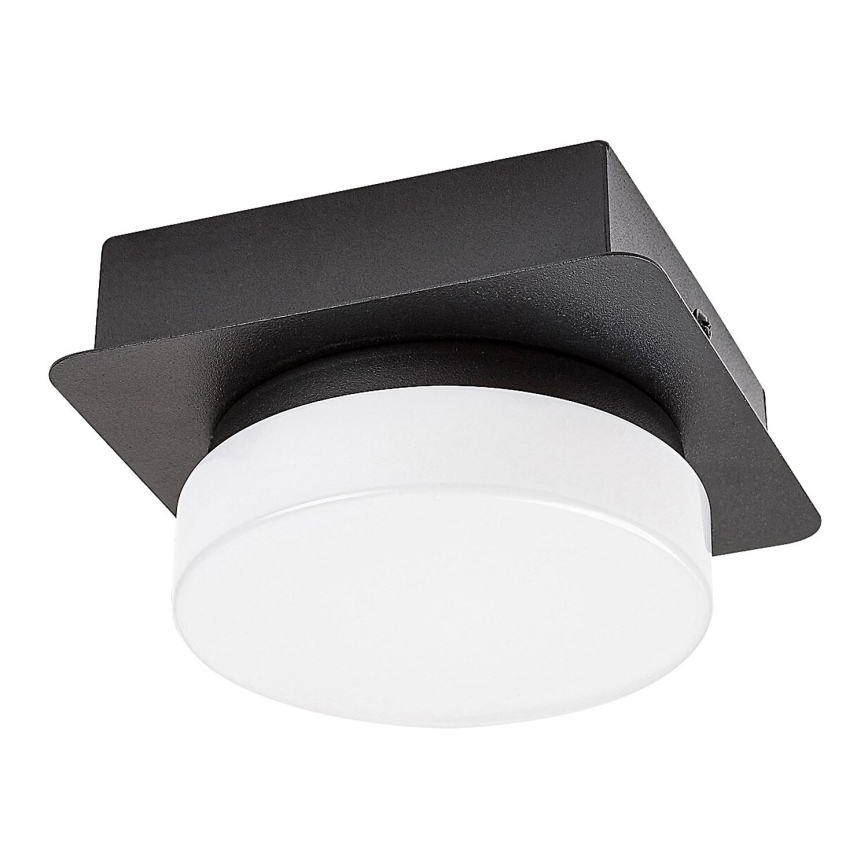 Rabalux - Plafón LED para baño LED/5W/230V IP44 4000K negro