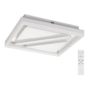 Rabalux - Plafón LED regulable 73W/230V 40x40 cm + mando a distancia