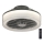 Rabalux - Plafón LED Regulable con ventilador LED/30W/230V + CR 3000-6000K