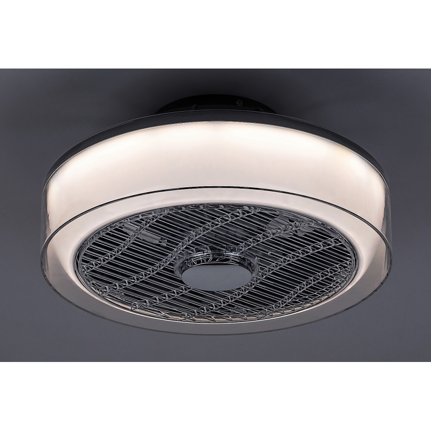 Rabalux - Plafón LED Regulable con ventilador LED/30W/230V + CR 3000-6000K
