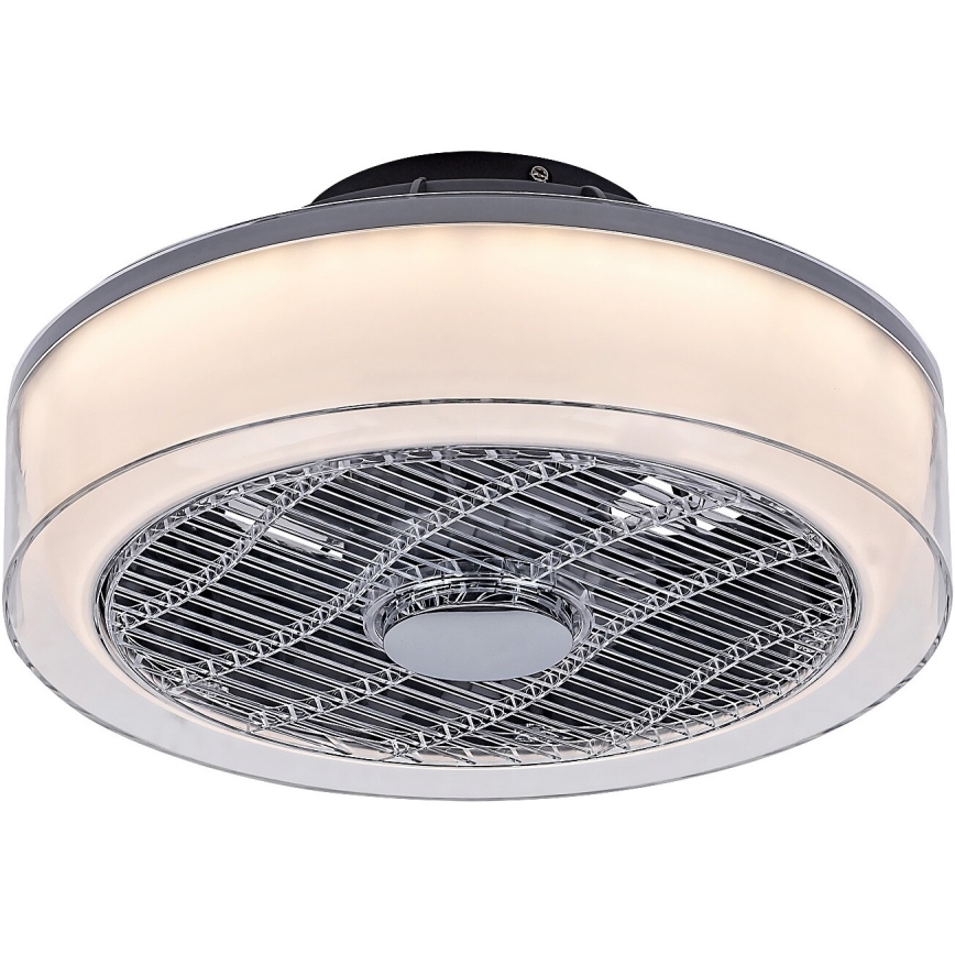 Rabalux - Plafón LED Regulable con ventilador LED/30W/230V + CR 3000-6000K