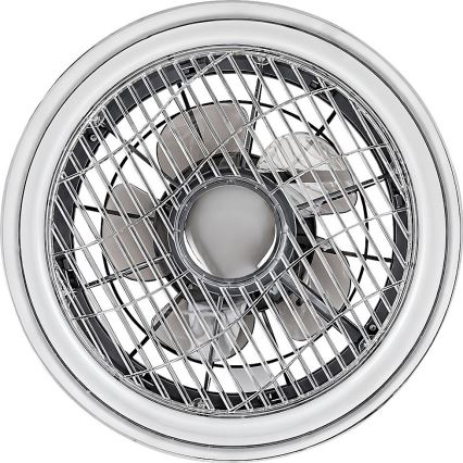 Rabalux - Plafón LED Regulable con ventilador LED/30W/230V + CR 3000-6000K