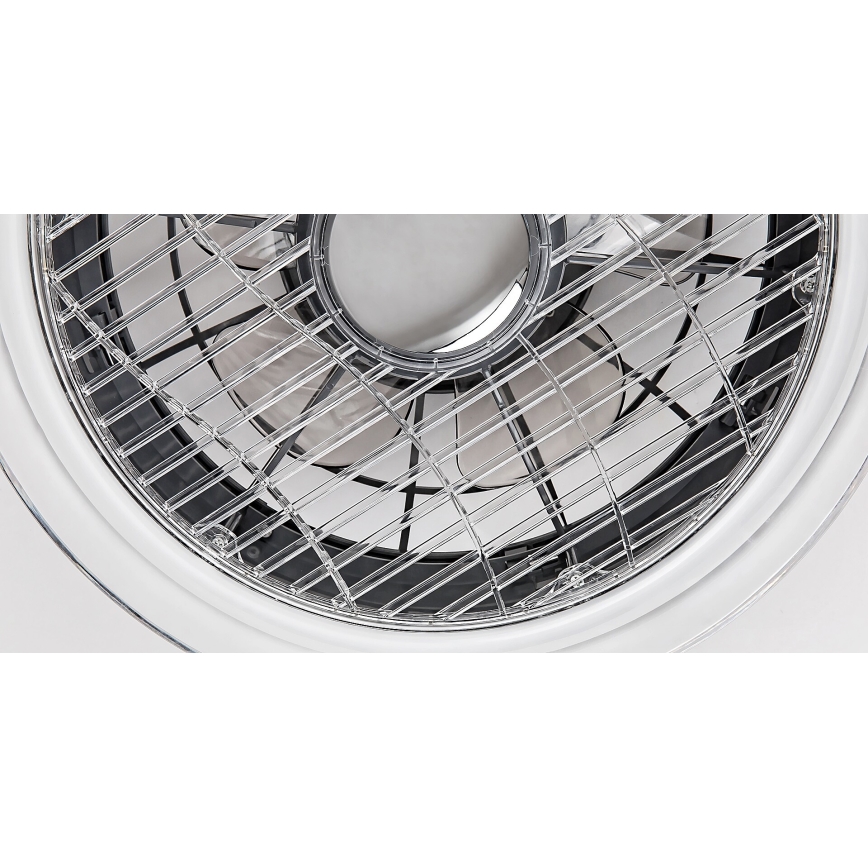 Rabalux - Plafón LED Regulable con ventilador LED/30W/230V + CR 3000-6000K