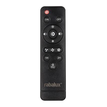 Rabalux - Plafón LED Regulable con ventilador LED/30W/230V + CR 3000-6000K
