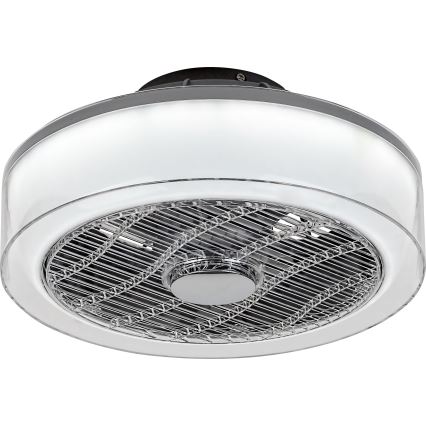 Rabalux - Plafón LED Regulable con ventilador LED/30W/230V + CR 3000-6000K