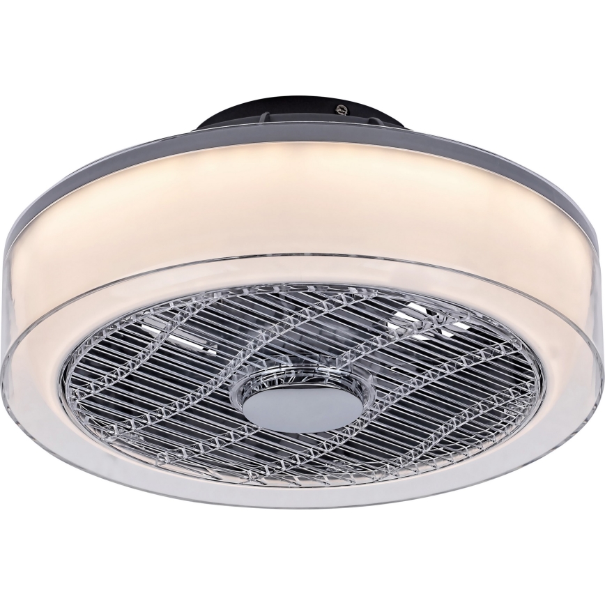 Rabalux - Plafón LED Regulable con ventilador LED/30W/230V + CR 3000-6000K