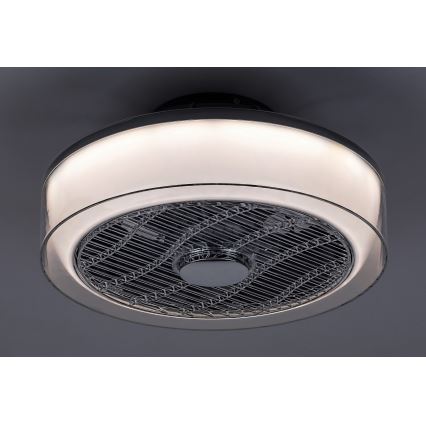 Rabalux - Plafón LED Regulable con ventilador LED/30W/230V + CR 3000-6000K