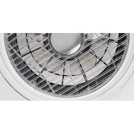 Rabalux - Plafón LED Regulable con ventilador LED/30W/230V + CR 3000-6000K
