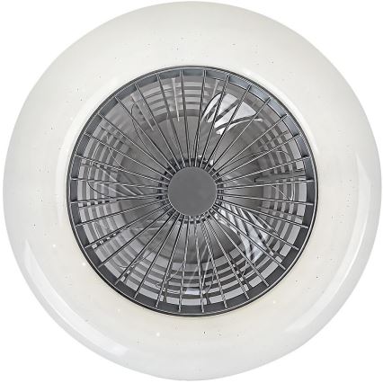 Rabalux - Plafón LED regulable con ventilador LED/30W/230V 3000-6500K + mando a distancia