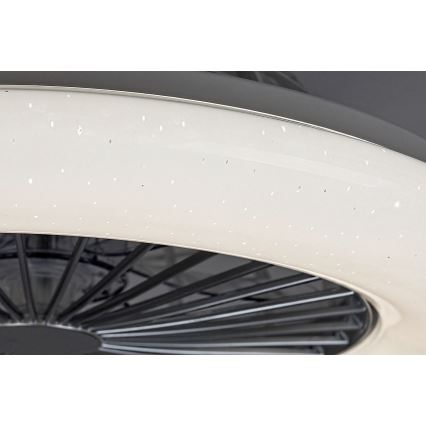 Rabalux - Plafón LED regulable con ventilador LED/30W/230V 3000-6500K + mando a distancia