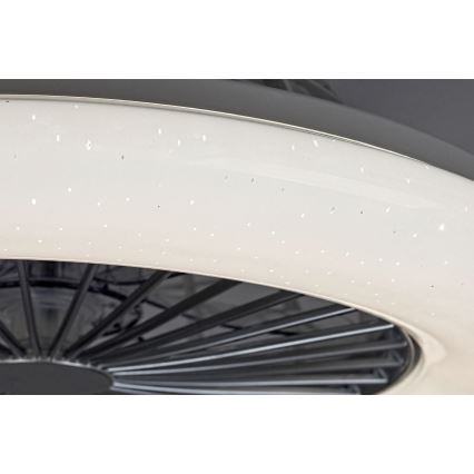 Rabalux - Plafón LED regulable con ventilador LED/30W/230V 3000-6500K + mando a distancia