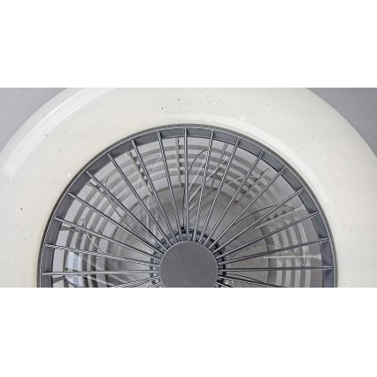 Rabalux - Plafón LED regulable con ventilador LED/30W/230V 3000-6500K + mando a distancia