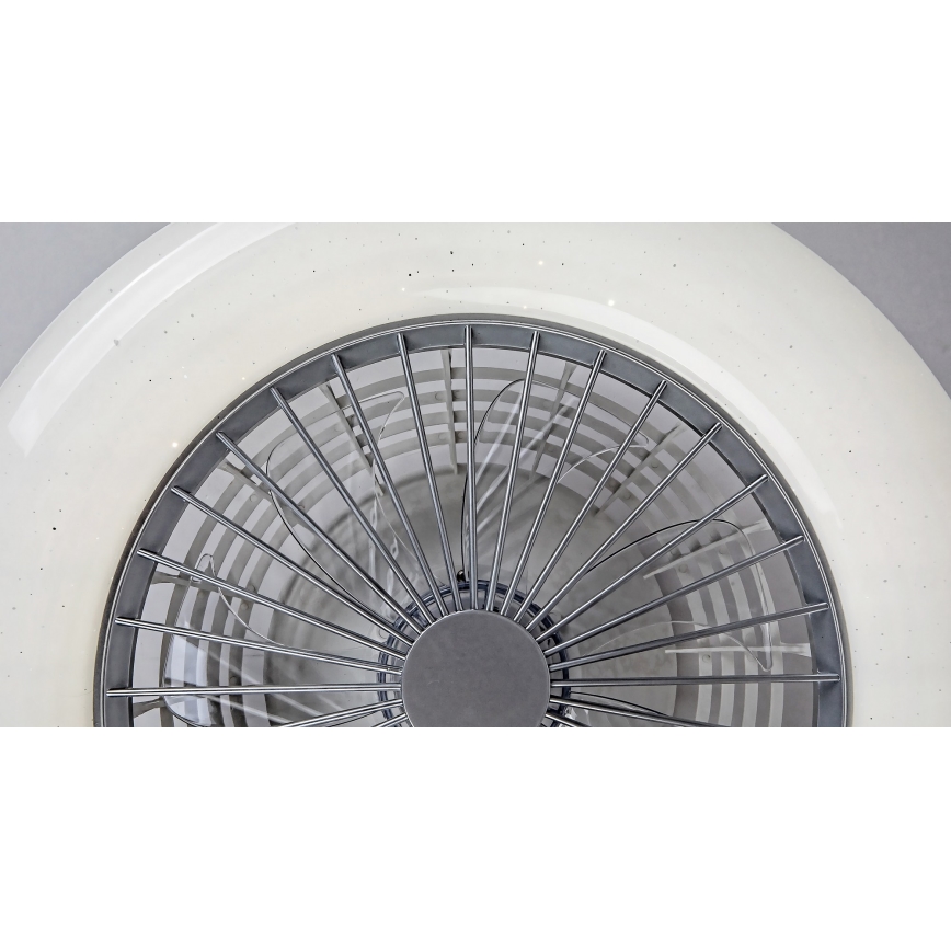 Rabalux - Plafón LED regulable con ventilador LED/30W/230V 3000-6500K + mando a distancia