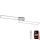 Rabalux - Plafón LED regulable LED/40W/230V 2700-6500K Wi-Fi Tuya cromo mate + control remoto 25x110 cm