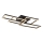 Rabalux - Plafón LED regulable LED/40W/230V 3000-6500K 35x70 cm + mando a distancia
