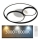Rabalux - Plafón LED regulable LED/50W/230V 3000-6000K diá. 53 cm + control remoto