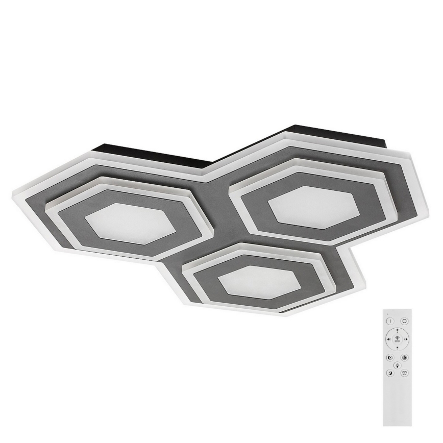 Rabalux - Plafón LED regulable LED/72W/230V 3000/6000K + control remoto
