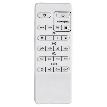 Rabalux - Plafón LED RGB regulable con sensor LED/28W/230V 2700-5000K + control remoto