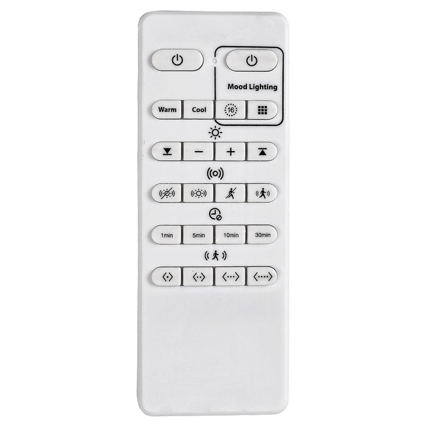 Rabalux - Plafón LED RGB regulable con sensor LED/28W/230V 2700-5000K + control remoto