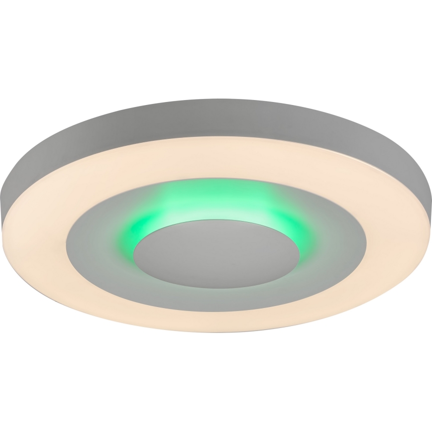 Rabalux - Plafón LED RGB regulable LED/40W/230V 3000-6000K diá. 50 cm + control remoto