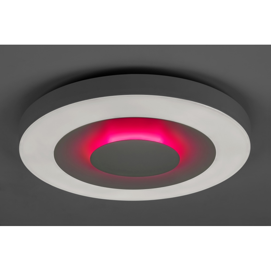 Rabalux - Plafón LED RGB regulable LED/40W/230V 3000-6000K diá. 50 cm + control remoto