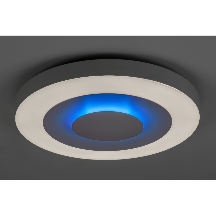 Rabalux - Plafón LED RGB regulable LED/40W/230V 3000-6000K diá. 50 cm + control remoto