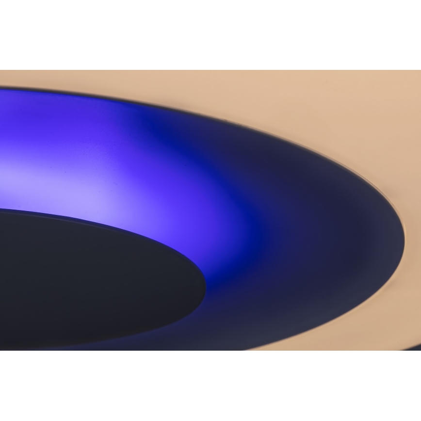 Rabalux - Plafón LED RGB regulable LED/40W/230V 3000-6000K diá. 50 cm + control remoto