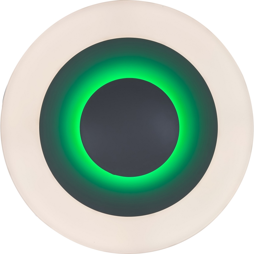 Rabalux - Plafón LED RGB regulable LED/40W/230V 3000-6000K diá. 50 cm + control remoto