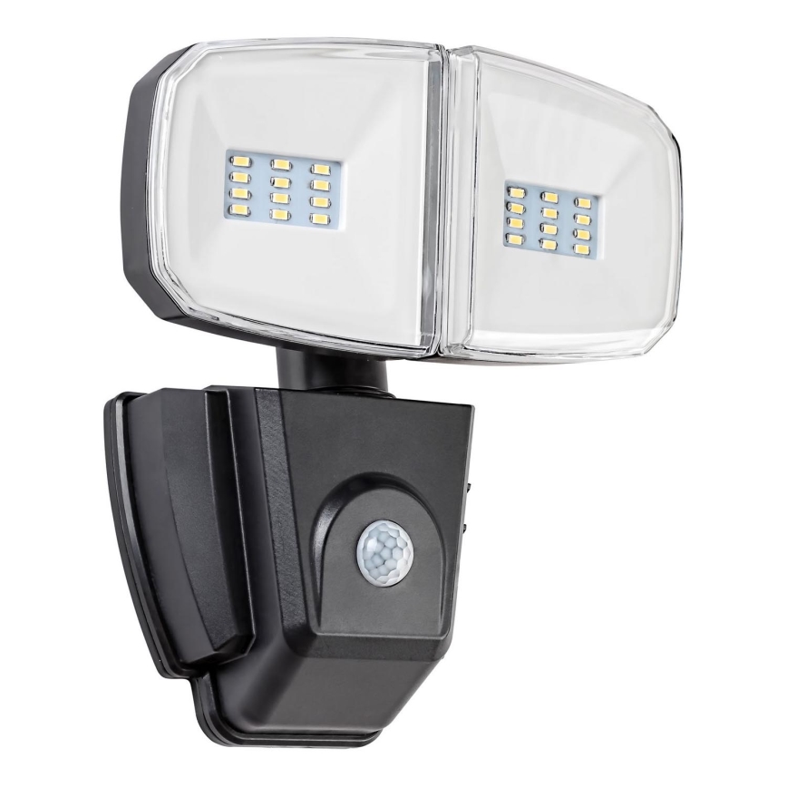 Rabalux - Proyector solar LED con sensor LED/12W/3,7V IP44 4000 mAh