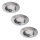 Rabalux - SET 3xLED Lámpara empotrable de baño 3xGU10/3W/230V IP44