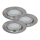 Rabalux - SET 3xLED Lámpara empotrada 3xGU10/3W/230V IP40
