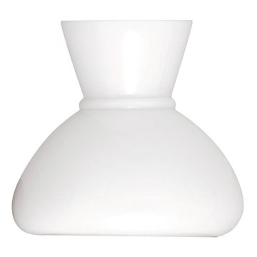 Rabalux - Tulipa de repuesto para lámpara de techo, lámpara de mesa y aplique de pared E27, Ø 15 cm, blanca