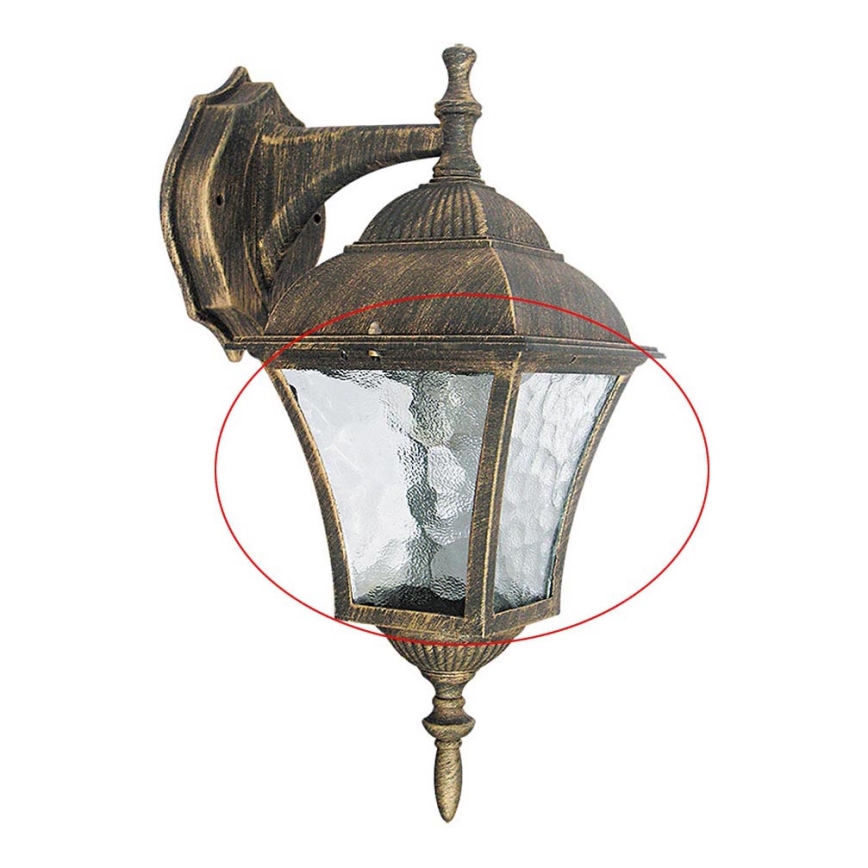 Rabalux - Vidrio de repuesto universal TOSCANA 11,3x10,8 cm