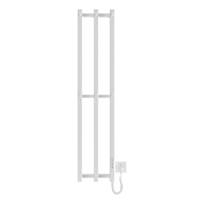 Radiador de baño HF SLIM 110W/230V 117x25 cm blanco angular