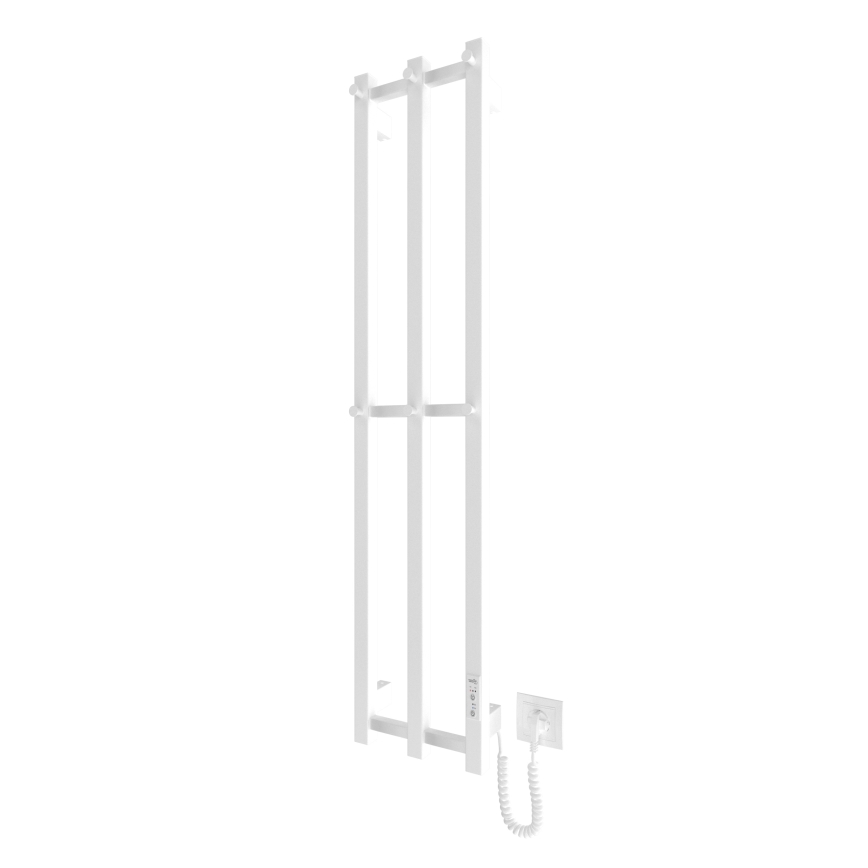 Radiador de baño HF SLIM 110W/230V 117x25 cm blanco angular