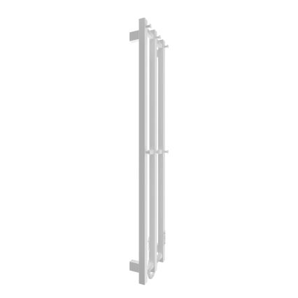 Radiador de baño HF SLIM 110W/230V 117x25 cm blanco angular