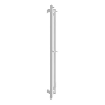 Radiador de baño HF SLIM 80W/230V 117x14 cm blanco angular