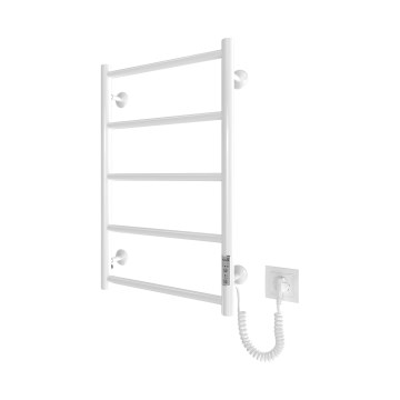 Radiador toallero CLASSIC para baño 65W/230V 66x42 cm acero inoxidable/blanco, derecho