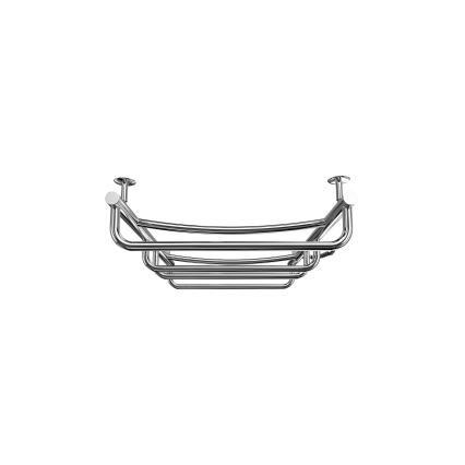 Radiador toallero de baño LUX 105W/230V 81x52 cm acero inoxidable/cromo brillante derecha