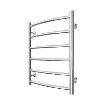 Radiador toallero de baño tipo escalera INOX CLASSIC 120W/230V 57x43 cm, acero inoxidable/cromo brillante