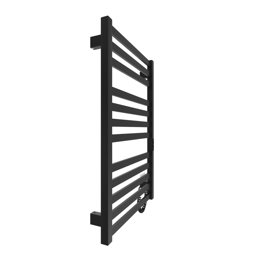 Radiador toallero eléctrico con forma de escalera HF OXFORD 170W/230V 77x53 cm negro
