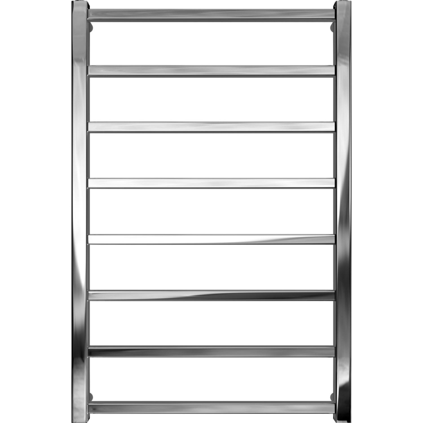 Radiador toallero eléctrico con forma de escalera TOKIO 174W/230V 80x53 cm acero inoxidable/cromo brillante