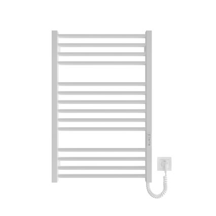 Radiador toallero para baño HF DERBY 170W/230V 77x53 cm blanco, conexión derecha