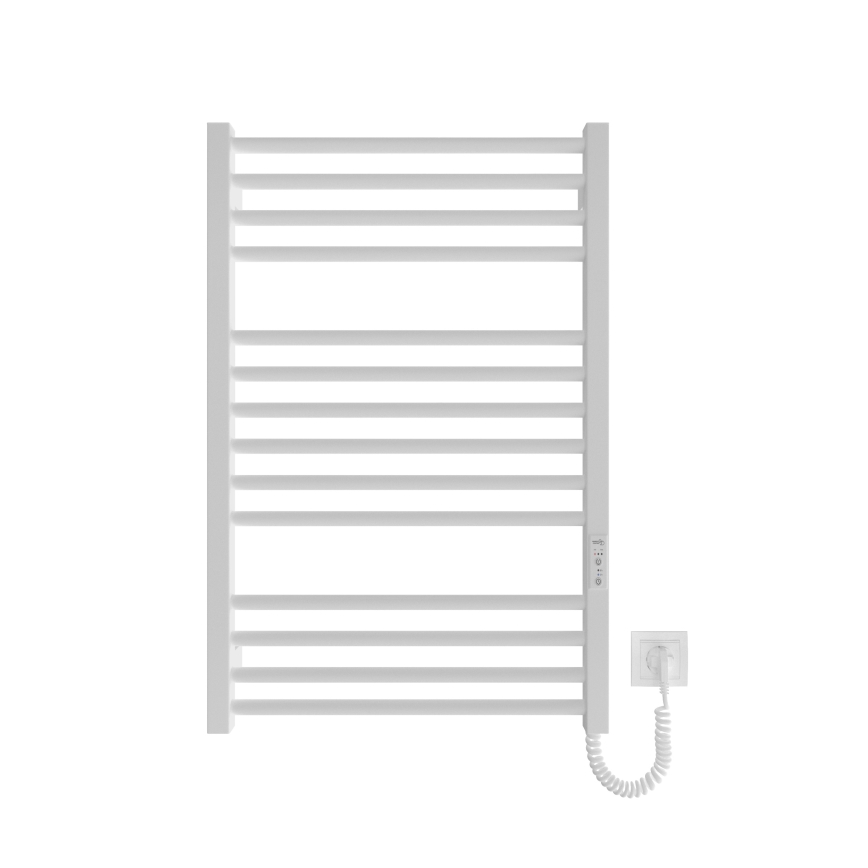 Radiador toallero para baño HF DERBY 170W/230V 77x53 cm blanco, conexión derecha