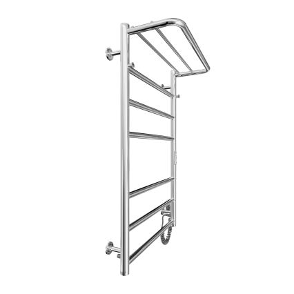 Radiador toallero para baño HOME 95W/230V 77x53 cm acero inoxidable/cromado, lado derecho