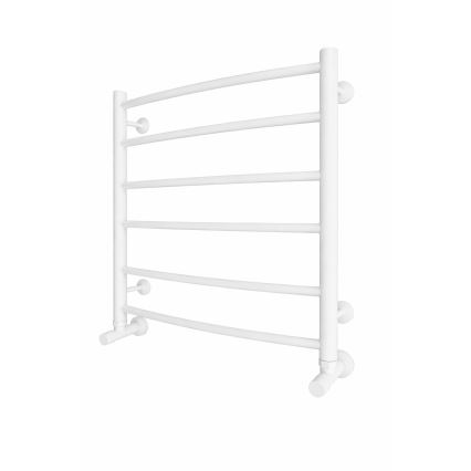 Radiador toallero para baño INOX CLASSIC 122W/230V 57x53 cm acero inoxidable/blanco