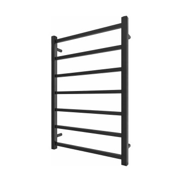 Radiador toallero tipo escalera para baño INOX TOKIO 161W/230V 77x53 cm acero inoxidable/negro