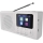 Radio DAB DAB+ FM 3W/5V/4xAA blanco